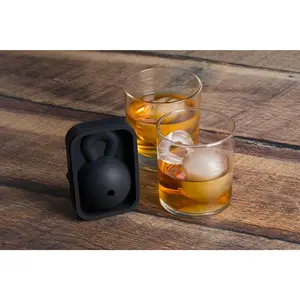 Kettlebell Whiskey Ice Cube - Makes Kettlebell shaped Ice Balls -- Fitness Weightlifter gift, Christmas gift, alcohol ice ball