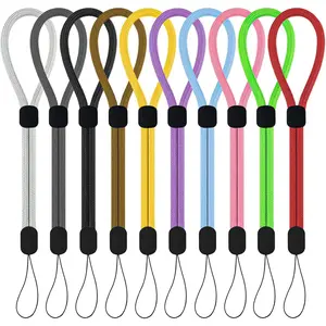 10 count Wrist Strap Lanyard,Adjustable Nylon Lanyards for , Devices,Mobile Phones,Cameras,USB Flash Drives,Wallets,Badges (Multicolor)