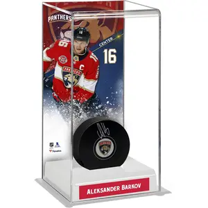 Aleksander Barkov Florida Panthers Deluxe Tall Hockey Puck Case - Fanatics Authentic Certified
