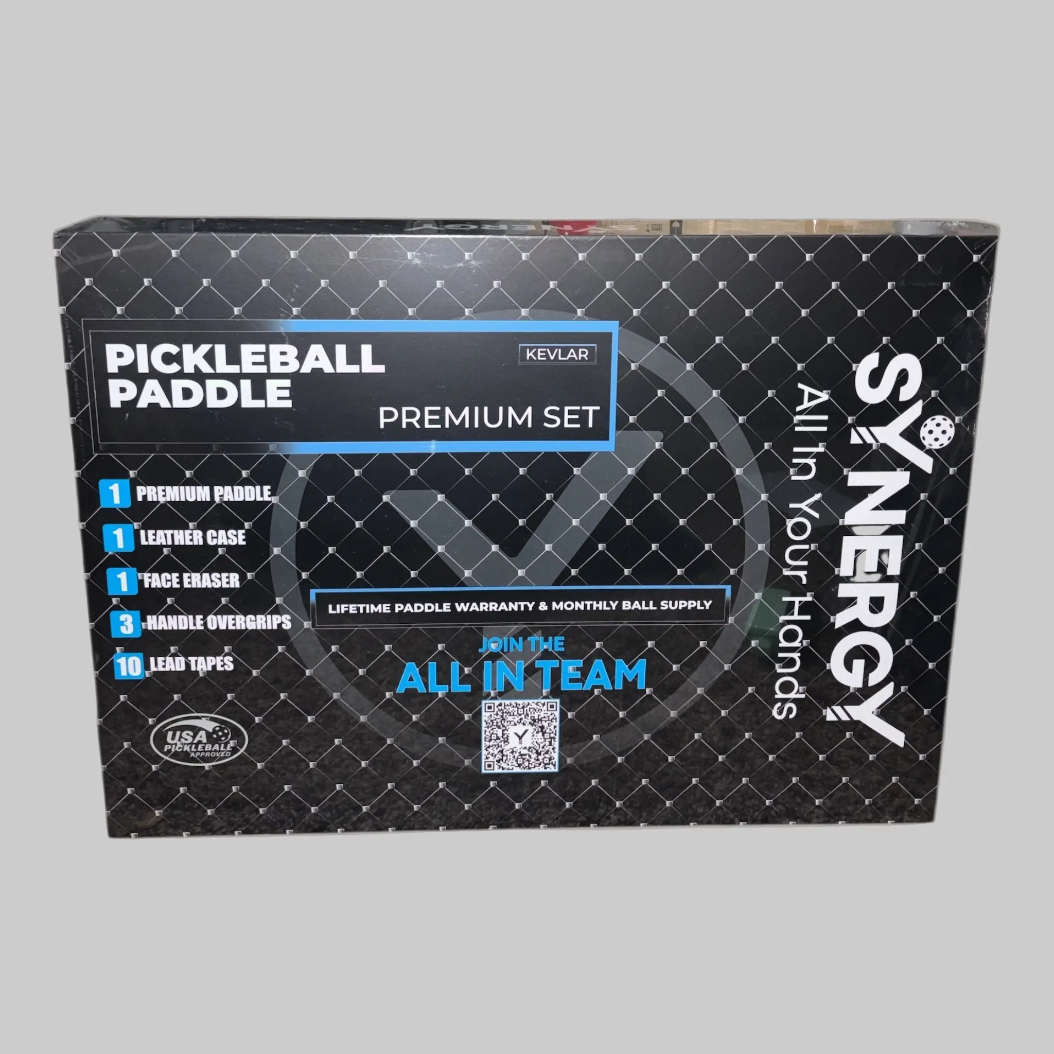 Synergy Kevlar Pickleball Paddle Premium Set with Bonus Bag