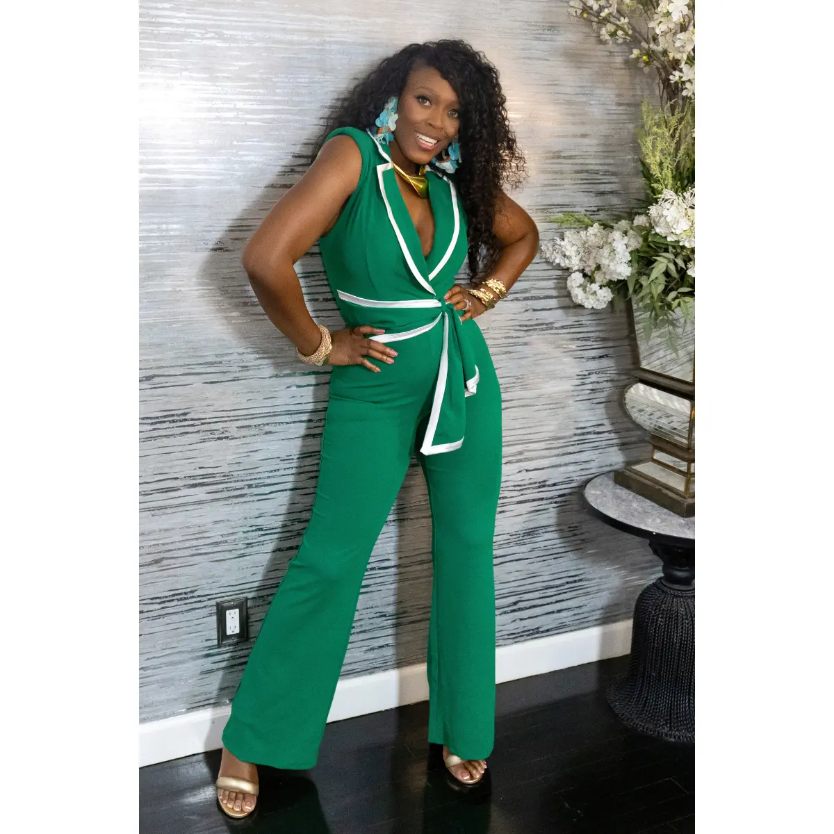 BOLD BLOCK JUMPSUIT (FINAL SALE)