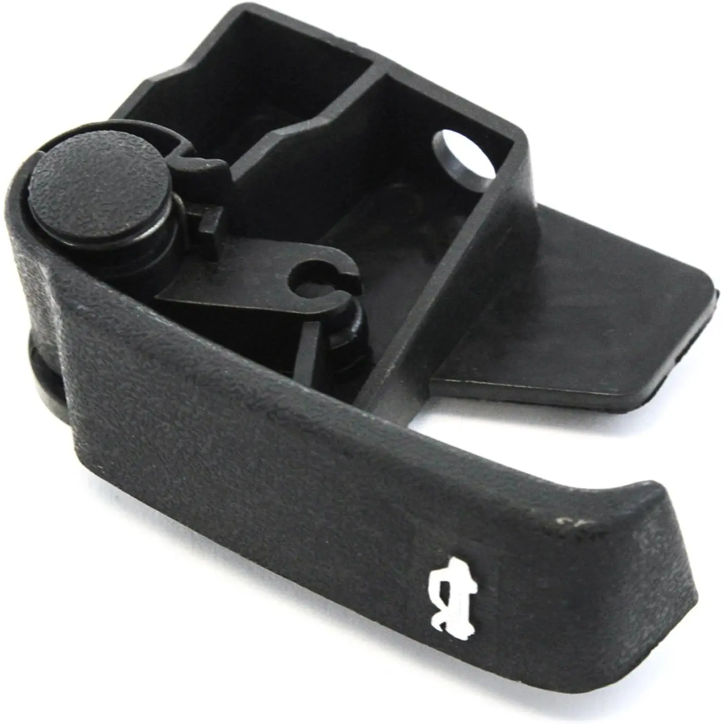 Hood Release Handle for 1995-1999 Compatible with Chevrolet GMC C/K Truck Latch Cable Interior Pull Black