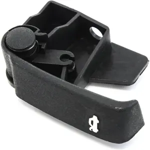 Hood Release Handle for 1995-1999 Compatible with Chevrolet GMC C/K Truck Latch Cable Interior Pull Black