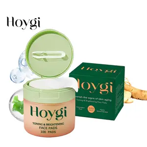 Hoygi Moisturizing Cotton Pads 100pcs, Facial Cleansing Pads, Daily Hydrating Wipes, Deep Hydration, Nourishing, Boosts Skin Elasticity, Skincare Essentials