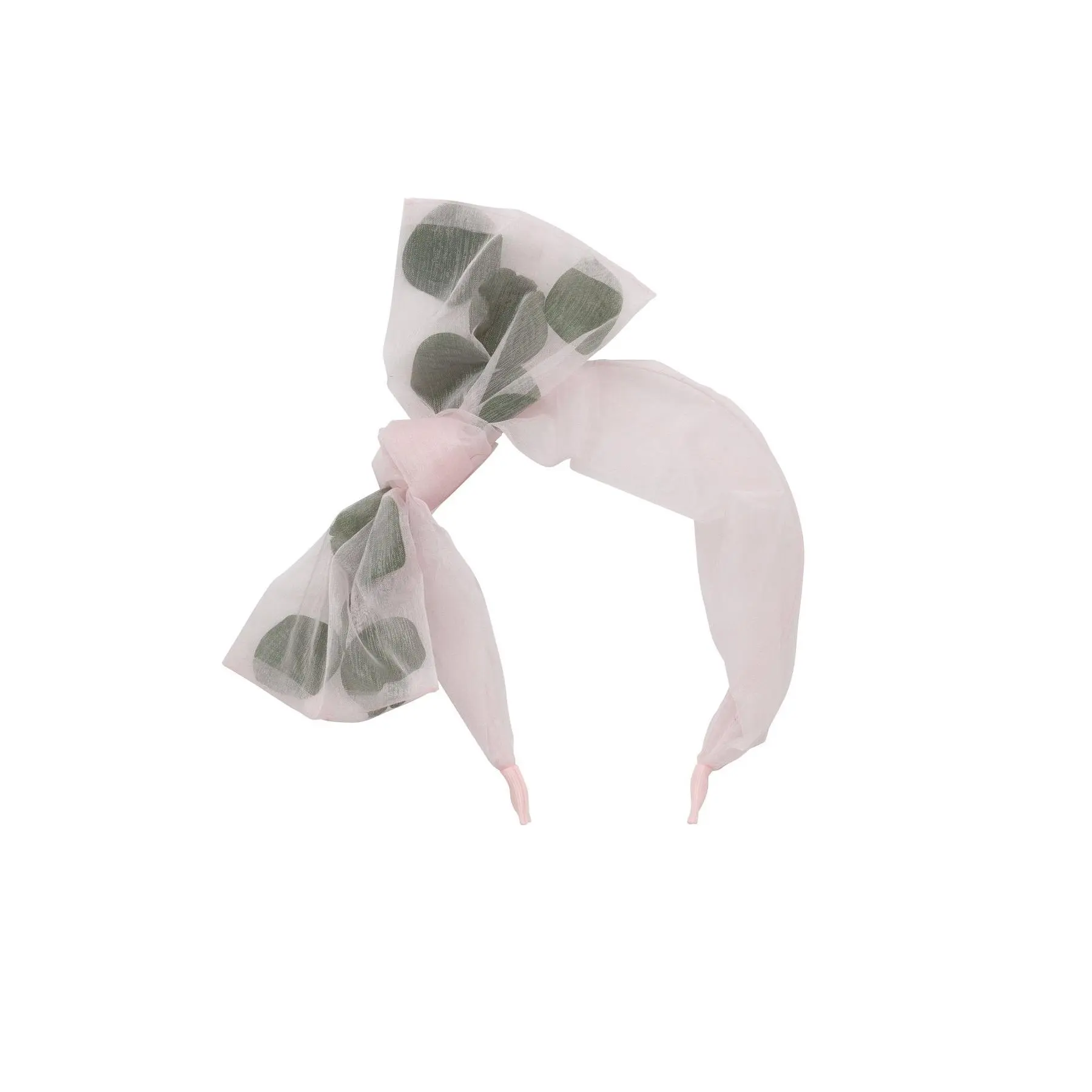Organza Petal Headband - Pink