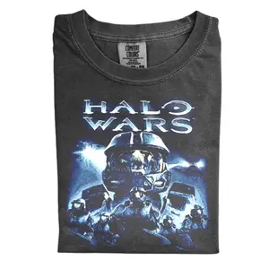 The Halo Wars Comfort Color Shirts, Game For Merch, Gift for Men, Gift for Women, Crew Neck T-shirt, Trending T-shirt