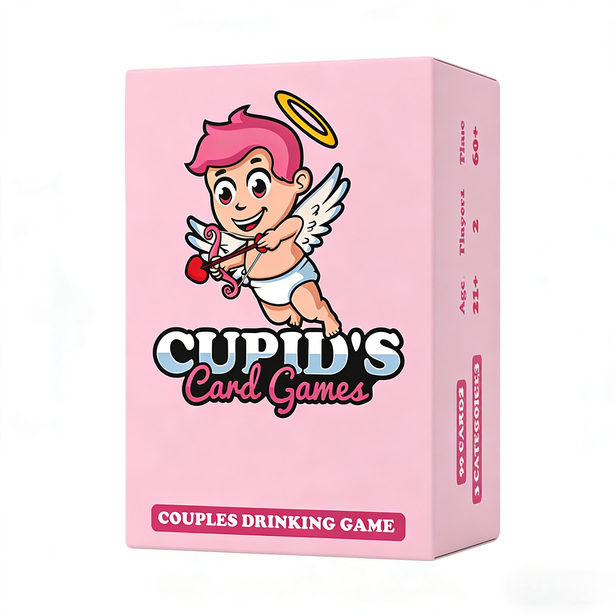 Cupid’s Card Game The Ultimate Couples Challenge Fun & Romantic Date Night Activity Perfect Anniversary or Valentine’s Day Gift for Couples Connect Laugh & Spice Up Your Relationship Board Game Prop Tabletop Games