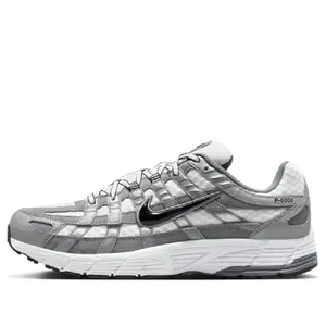 Men's Nike P-6000 White/Black-MTLC Cool Grey (IR2004 100)