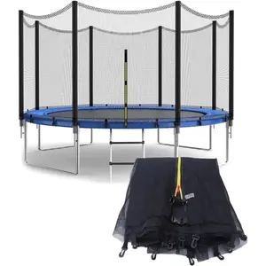 Trampoline Safety Net,4/4.6/6/8/10/12/13/14/16FT Garden Trampoline  Fences,  Protective Net
