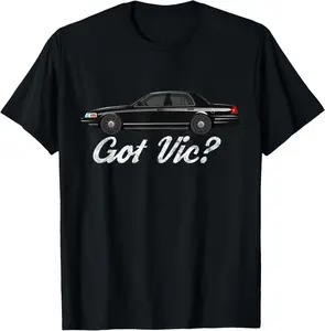 100% cotton Unisex Crown Victoria Tee Shirt | Got Vic? T-Shirt