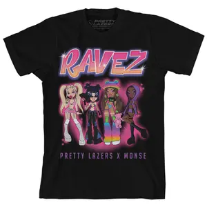 RAVEZ GIRLZ Shirt | Pretty Lazers | Unisex EDM Ravewear
