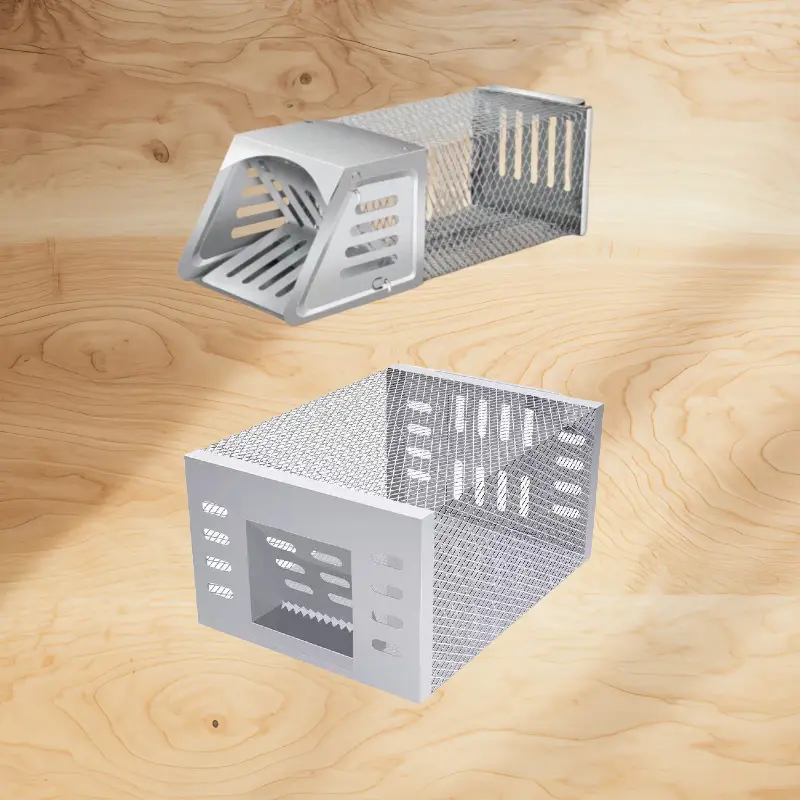 Reusable Metal Frame Cage - Multi-Spec Storage Enclosure for Indoor-Outdoor Tool Organization, Non-Disposable Design