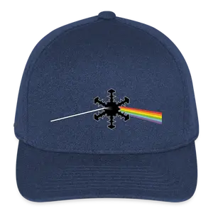 SnowBrains Flexfit Melange "Dark Side of the Snow" Baseball Cap