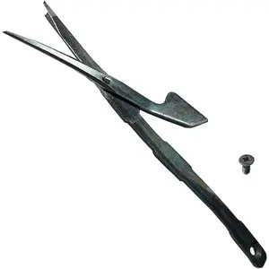 Transparia Tufting Gun Scissors Replacement, Cut Pile Needle Kit Including The Corresponding Screws for Tufting Gun Cut Pile Scissors, Replaceable Head of Carpet Tufting Gun, Tufting Gun Accessories