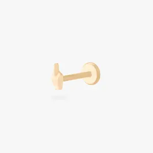 Middle Finger Flatback Stud