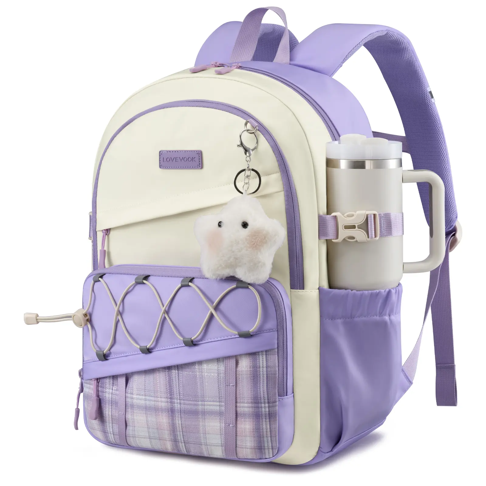 Purple - Off White