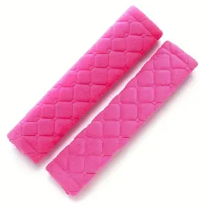 Velvet Car Seat Belt Cover, Comfortable Neck Support Anti-Choking Non-Slip, Multi-Size Fit for Adults Kids, Car Suv Truck Travel Accessories