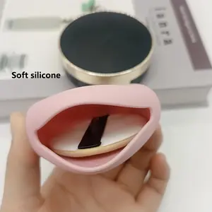 Makeup Sponge Holder, 1pc Dustproof and Breathable Beauty Blender Case, Unscented Portable Powder Puff Storage Container for Travel and Bathroom Accessories