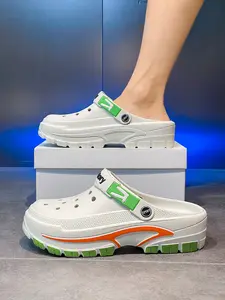 Men's Fashion Trendy Slip-On Shoes, Durable Lightweight Slippers for Outdoor Activities, Comfortable Daily Wear