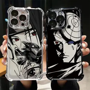 Cool Anime N-NARUTOS Plating Phone Case For iPhone 17 16e 16 15 14 13 12 11 Pro Max X XR XSMax 7 8 Mini Air Plus AntiFall