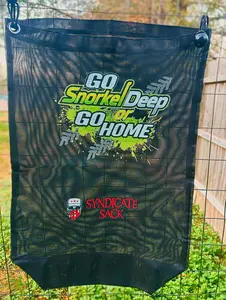 GO SNORKEL DEEP PR GO HOME BLACK TRAIL SACK