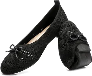 Womens breathable flats shoes