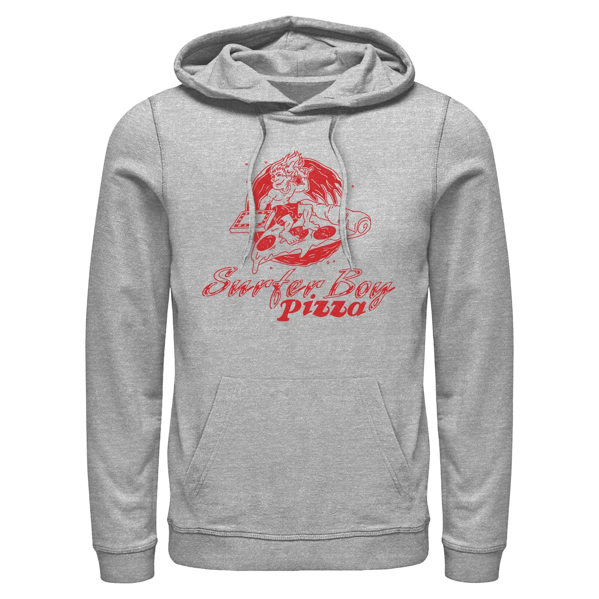 Stranger Things Surfer Boy Pizza Costume Mens Lightweight Hoodie, Top, Sweatshirts, Apparel, Menswear, Graphic, Mascot, Stylish, Casual