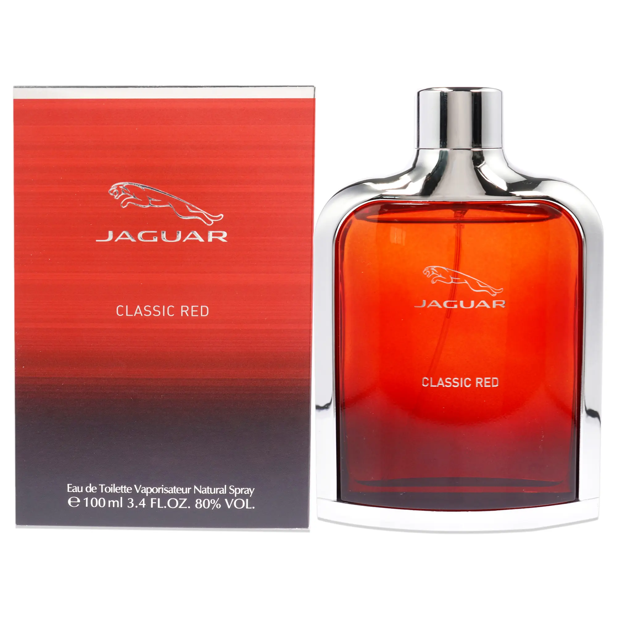 Jaguar Classic Red by Jaguar for Men - 3.4 oz EDT Spray Jaguar Classic Red by Jaguar for Men - 3.4 oz EDT Spray