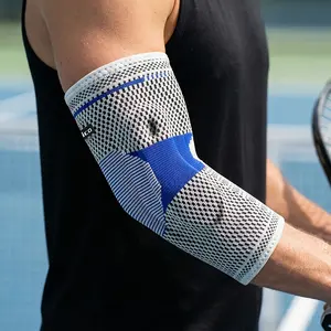 Unisex Breathable Elbow Pads, Sporty Elastic Fit, Ideal for Running and Basketball, Comfortable and Durable, Perfect for Active Lifestyle