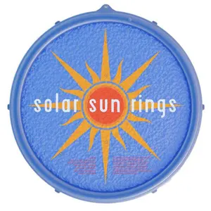 Solar Sun Rings UV Resistant Swimming Pool Spa Heater Circular Solar Cover, Blue