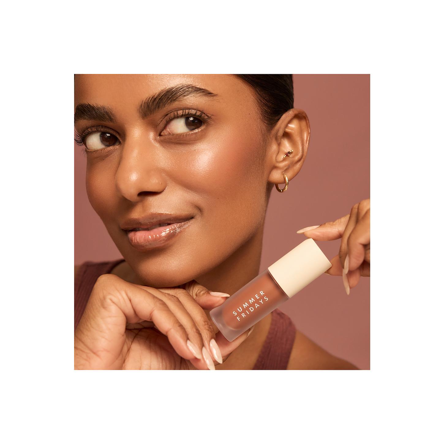 Summer Fridays Dream Lip Oil in Warm Beige