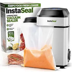 Bell+Howell InstaSeal Upright Bag Vacuum Sealer with Bags Bell+Howell InstaSeal Upright Bag Vacuum Sealer with Bags