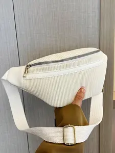 Corduroy Minimalist Fanny Pack