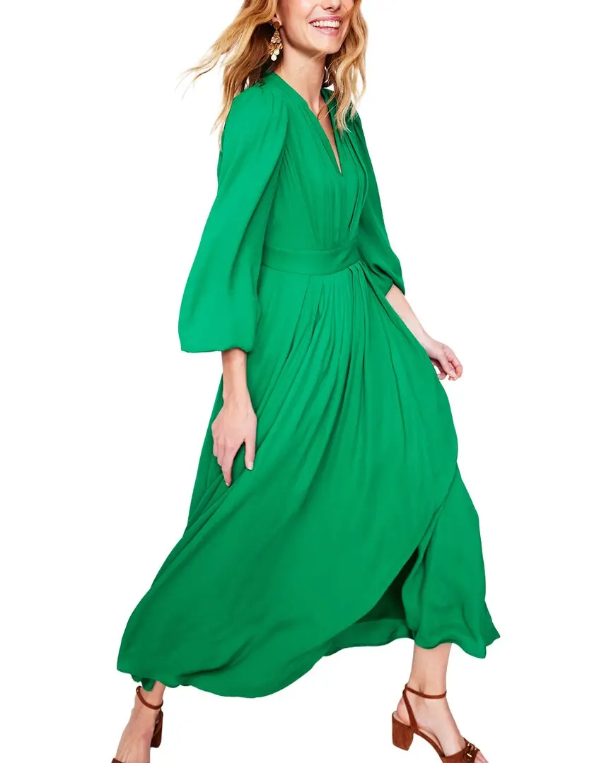 Boden Pleat Blouson Dress
