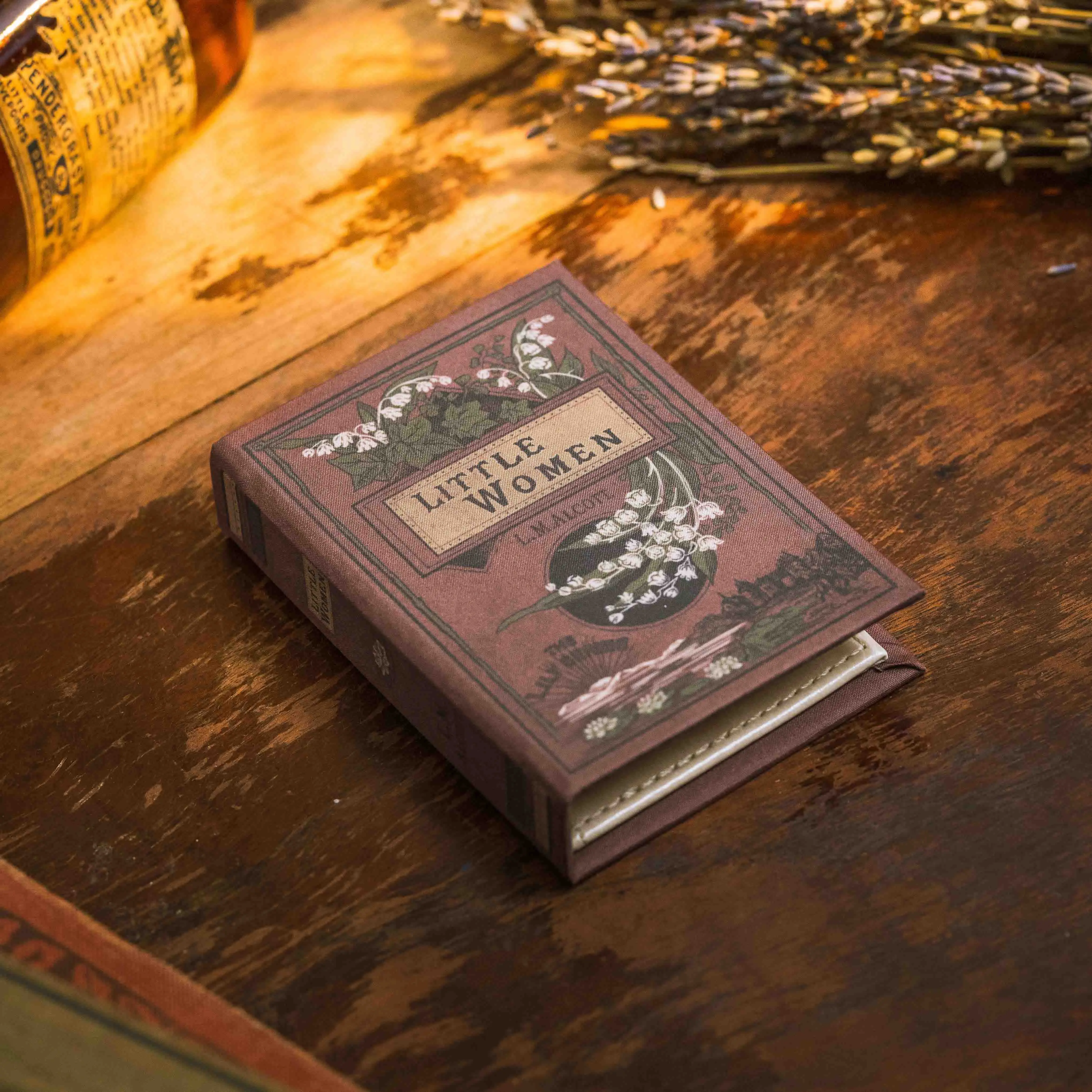 Little Women (Crimson) by Louisa May Alcott 1868 Book Wallet Little Women (Crimson) by Louisa May Alcott 1868 Book Wallet