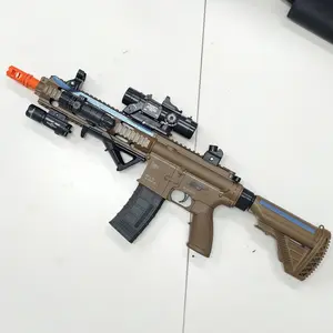 84CM electric toy Gel Blaster,fun toy,non removable orange muzzle