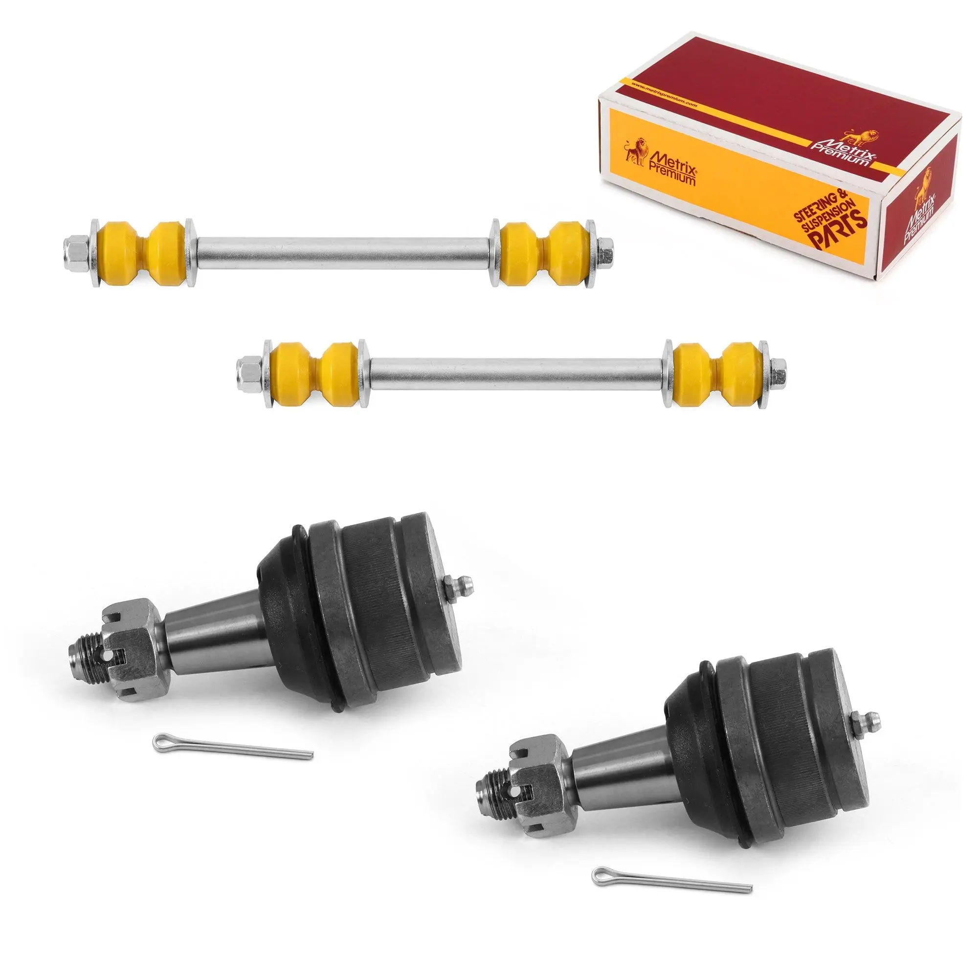 4 PC Front Stabilizer Bar Link and Front Lower Ball Joint Kit  96884MT