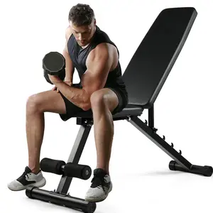 Adjustable Weight Bench for Home Gym,660LBS Foldable Incline Bench for Full Body Workout Easy Assembly Training Decline Bench