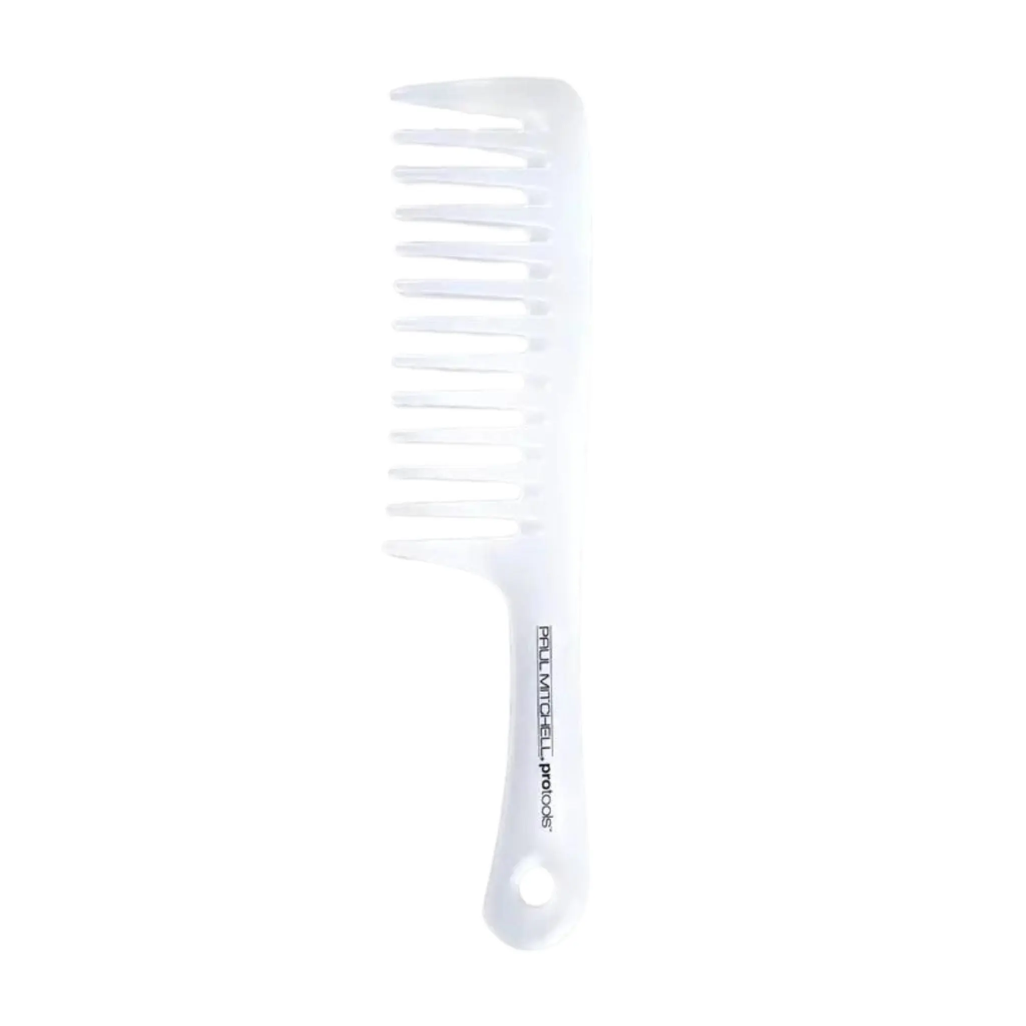 Paul Mitchell Wide Tooth Anti-Tangle Grooming Comb - Antimicrobial Plastic Hair Brush Tool with Handle, Painless Detangling, Even Product Distribution, Wet/Dry Use for All Hair Types