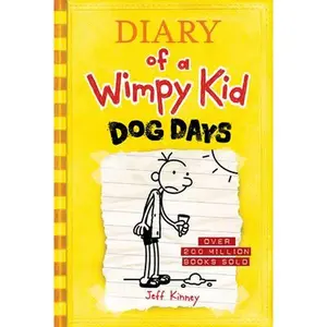 USED-Dog Days: A Sun-Soaked Summer of Indoor Antics and Family Chaos from the #1 International Bestselling Diary of a Wimpy Kid Series (Book 4) Volume 4 by Kinney, Jeff (Hardcover)