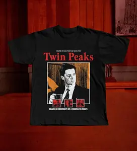 Twin Peaks Agent Cooper Damn Fine Coffee T-Shirt, Cult Classic Fan Tee