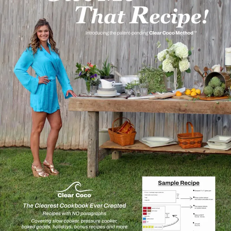 Give Me That Recipe by Clear Coco LLC