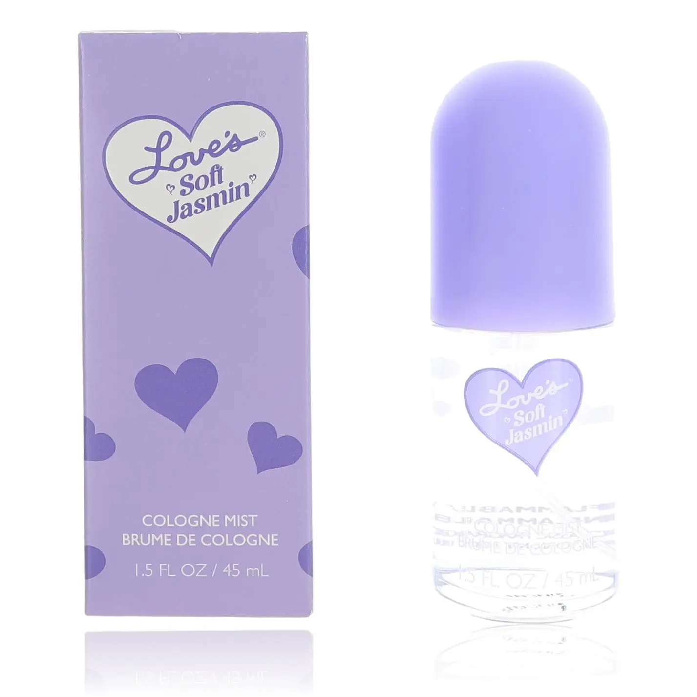 Love's Baby Soft Jasmine Women's Fragrance, 1.5 oz Cologne Mist Spray - Feminine, Dreamy Floral Musk Scent, Long Lasting EDP Spray for Daily Use