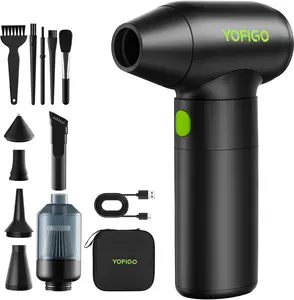 YOFIGO 180W Cordless Electric Blower | 14.8V 4400mAh Rechargeable Dust Cleaner & Air Duster