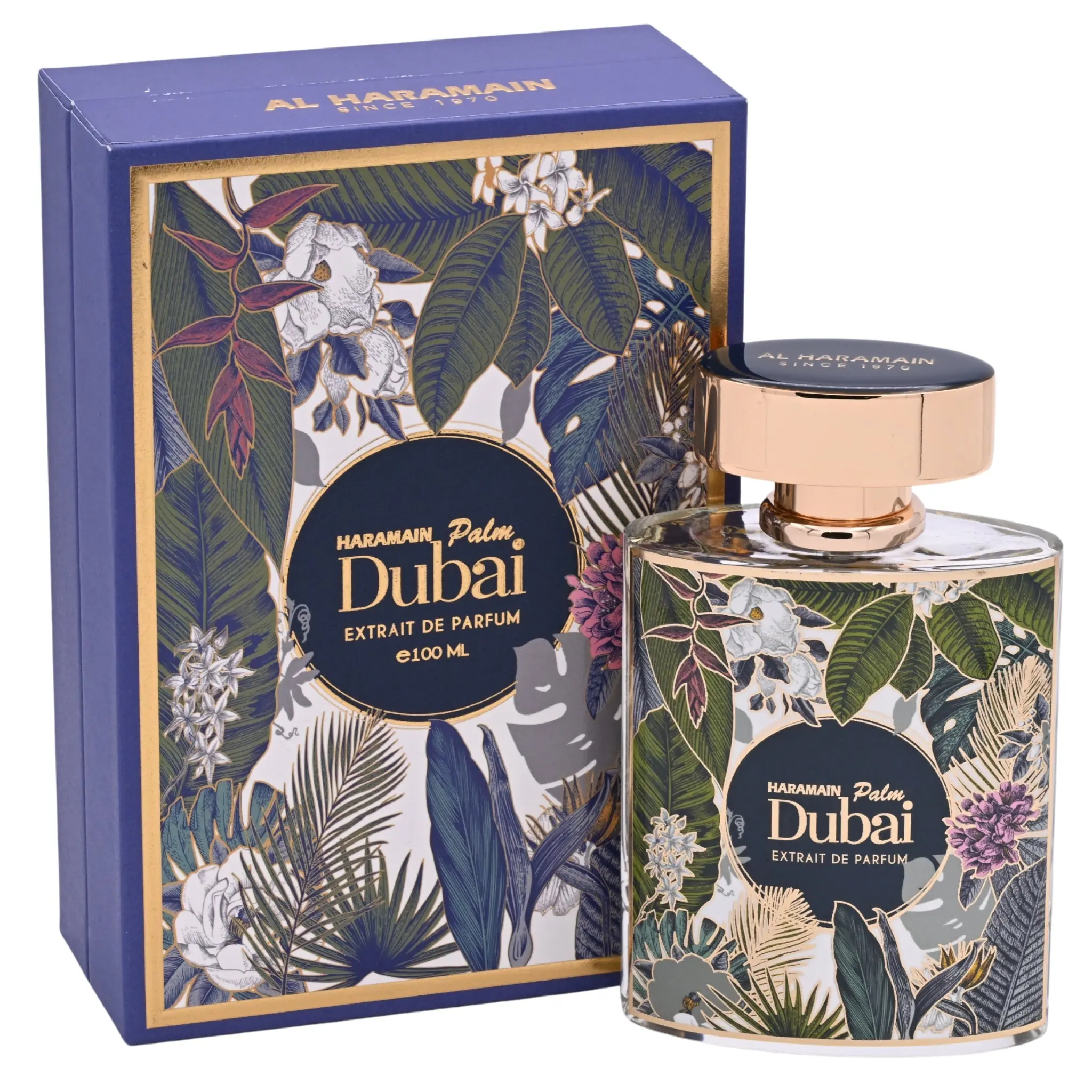 Al-Haramain Palm Dubai Unisex EDP Fragrance - 3.3/3.4 fl oz, Dubai-Inspired Scent, New in Box, Fruit-Based, Lavender, Floral, Aromatic, Unisex Fragrance, Fruit-Based Unisex Fragrance