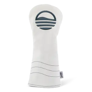 Fairway Wood Headcover | White/Navy