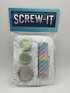 Unicorn Screw-It! Infinite Twist, 3D-Printed Satisfying Desk Gadget for Stress Relief