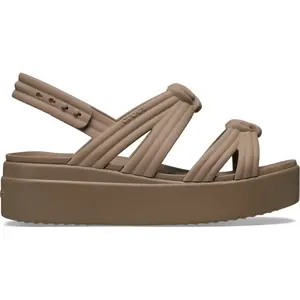 Crocs Women's Brooklyn Knot Low Wedge Sandals