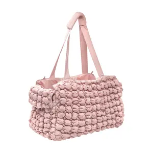 Pet Life 'Bubble Vogue' Ultra-Plush Fashion PetCarrier