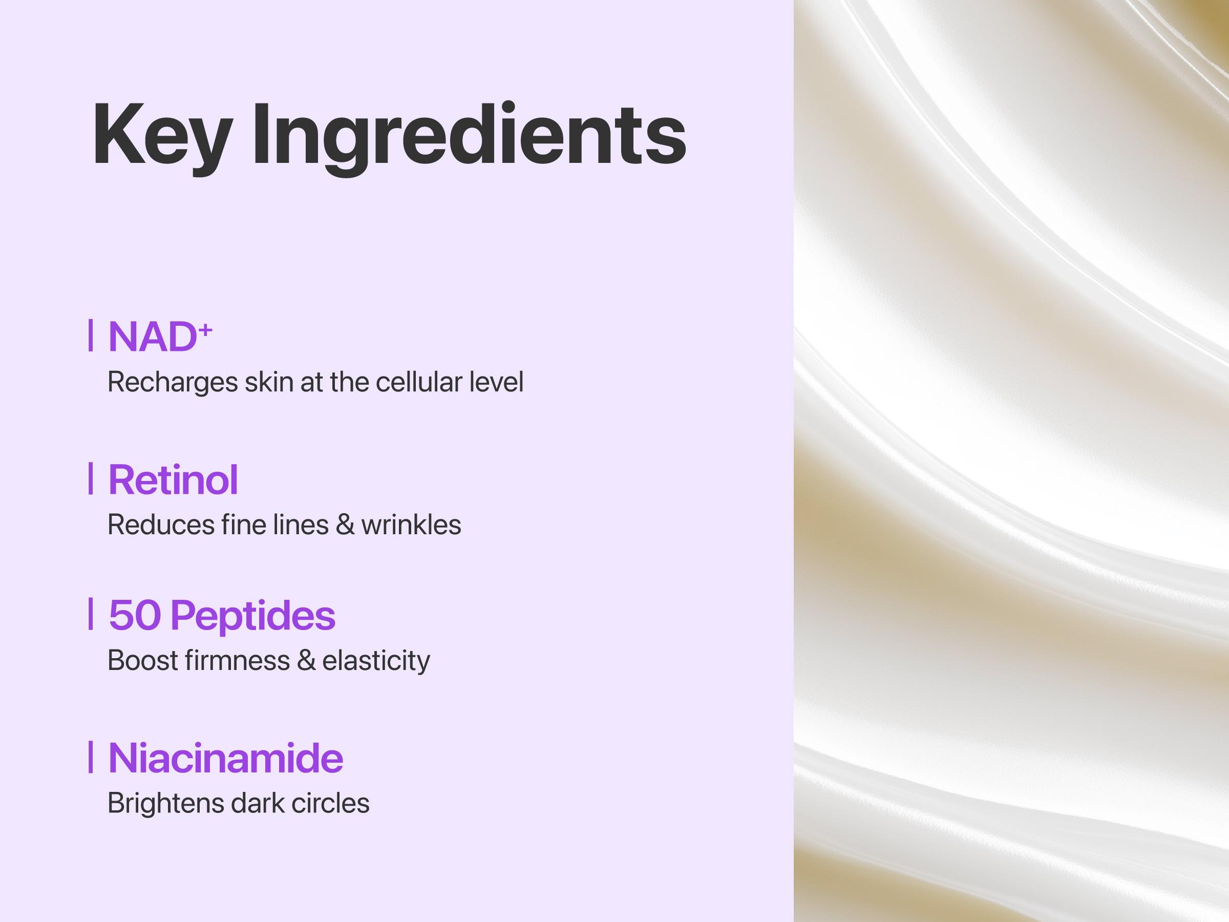 [numbuzin Official] No.9 Ultimate NAD+ Routine Set | No.9 Toner + Essence + Eye Cream + Under Eye Patches + Full-face Mask + Sunscreen | Firming, Wrinkles, Fine Lines, Anti-aging | NAD+, Peptides based | 9 to 9 Skincare Routine